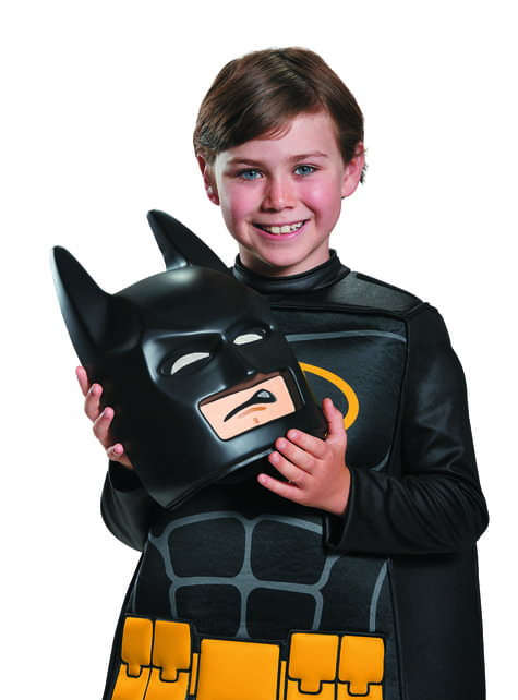 Disguise Batman Lego Movie 2 Deluxe Boy\'s Halloween Fancy-Dress Costume  for Child, M 