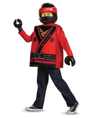 Erkekler için Lego Ninjago Kai kostümü