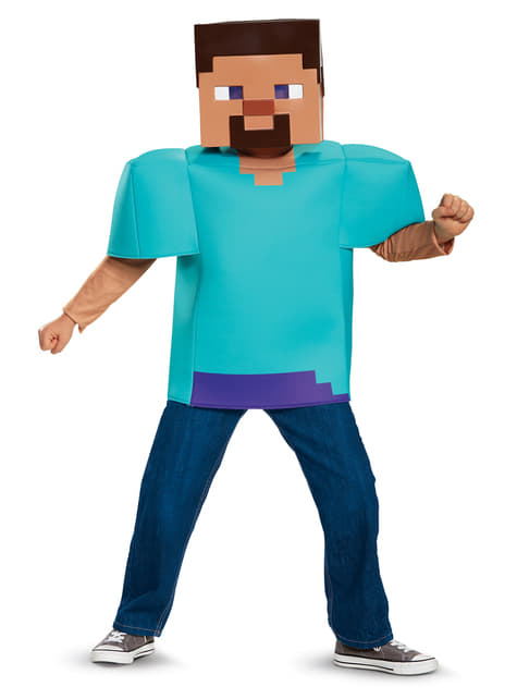 Steve Minecraft Costume for Kids