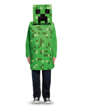 아이를위한 Minecraft Creeper 의상