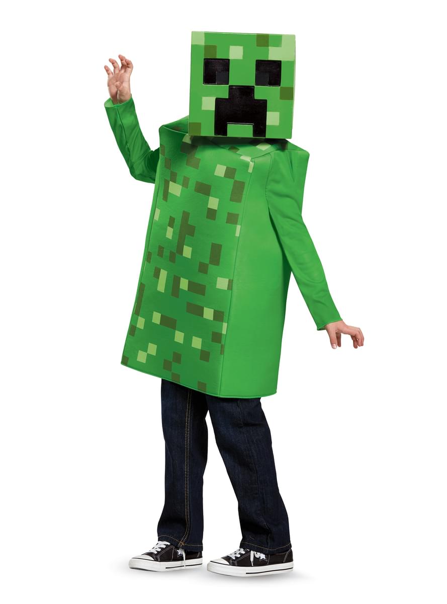 Minecraft Creeper kostume til børn