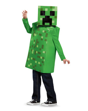 Kostým Minecraft Creeper pre deti