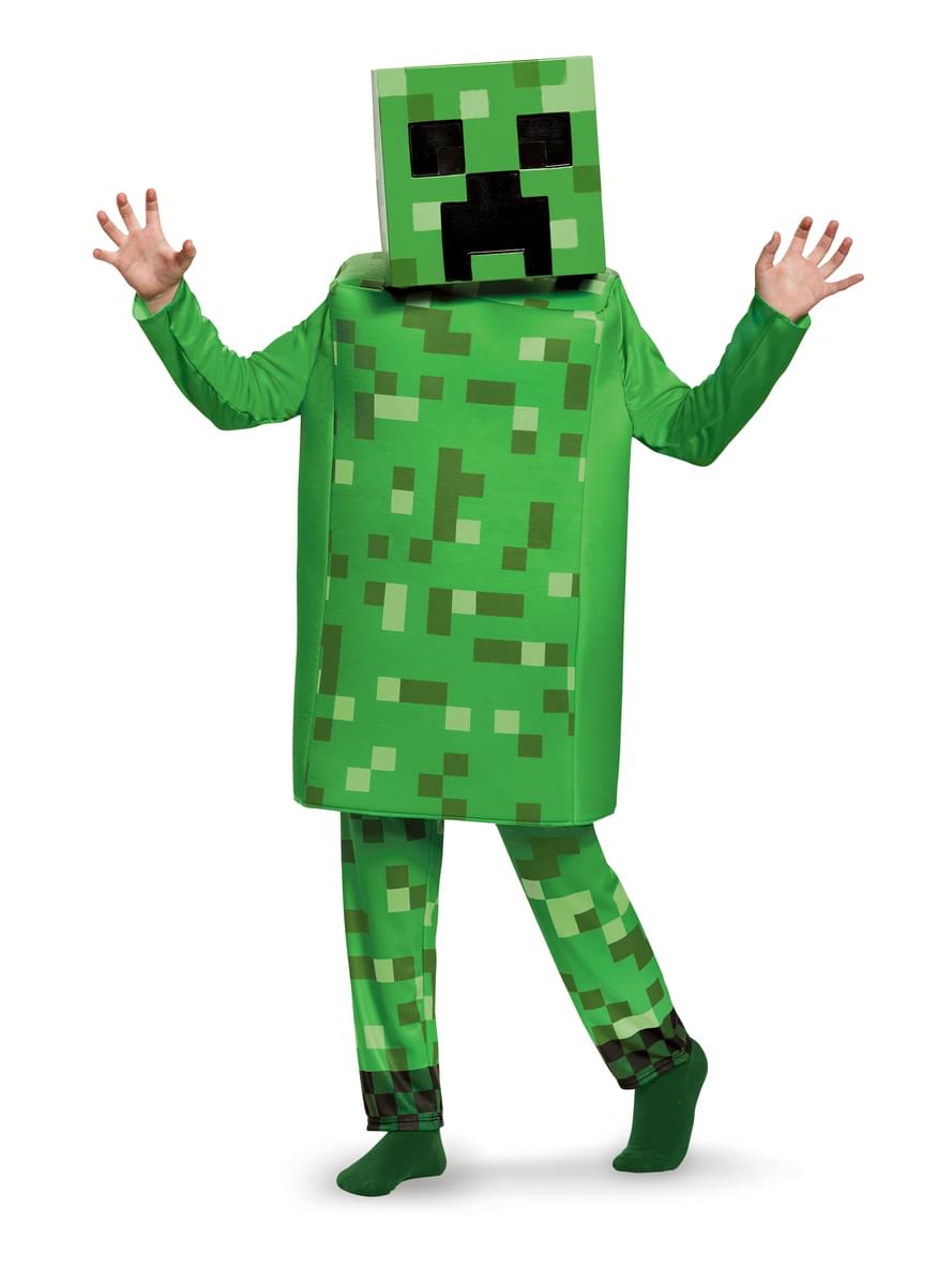 outfits superman baby Funidelia  Minecraft  Creeper Déguisement deluxe enfant