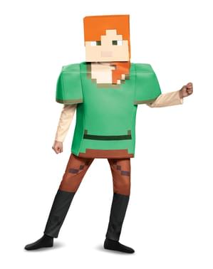Fato de Alex Minecraft deluxe para menina