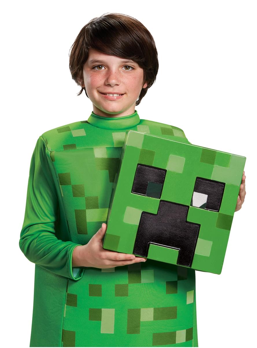 Disfraz de Creeper Minecraft prestige para niño. Have Fun 