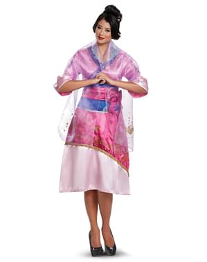 Fato de Mulan deluxe para mulher