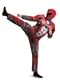 Muscular Red Power Ranger Costume for Adults