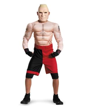 Bir çocuk için Brock Lesnar WWE kas kostümü