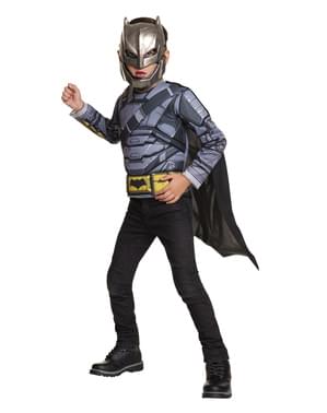 Batman vs Superman kostum Batman lapis baja untuk anak