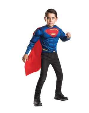 Batmand vs Supermand muskuløs Supermand kostume til børn