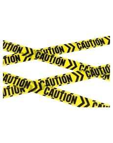 Fita caution amarela