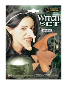 Nariz e queixo bruxa