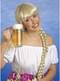 Long Blonde Wig with Plait for Women