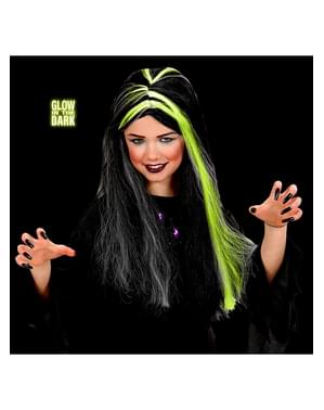 Hexen Perücke für Mädchen
