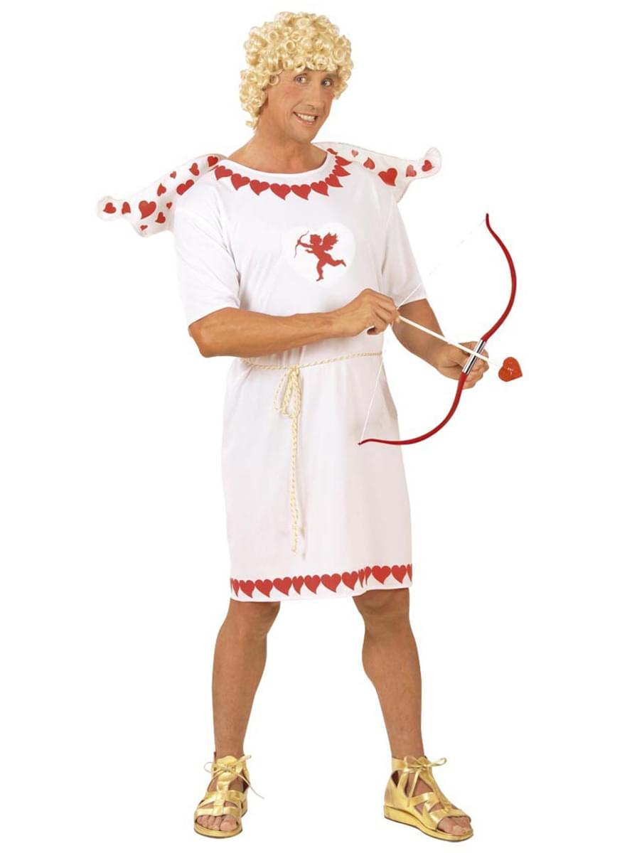 100% NIEUW Merk Valentijnsdag Cupido Pijl En Boog Cupido Accessoires Hartvorm Boogknoop Cupido Halloween Kostuum Voor Vrouwen Mannen Unisex Volwassen Cosplay P