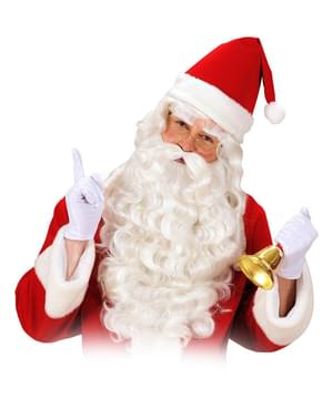 Luvas brancas curtas