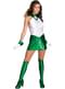 Zöld lámpás lány felnőtt jelmez