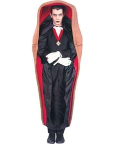 Dracula in His Coffin Adult Costume