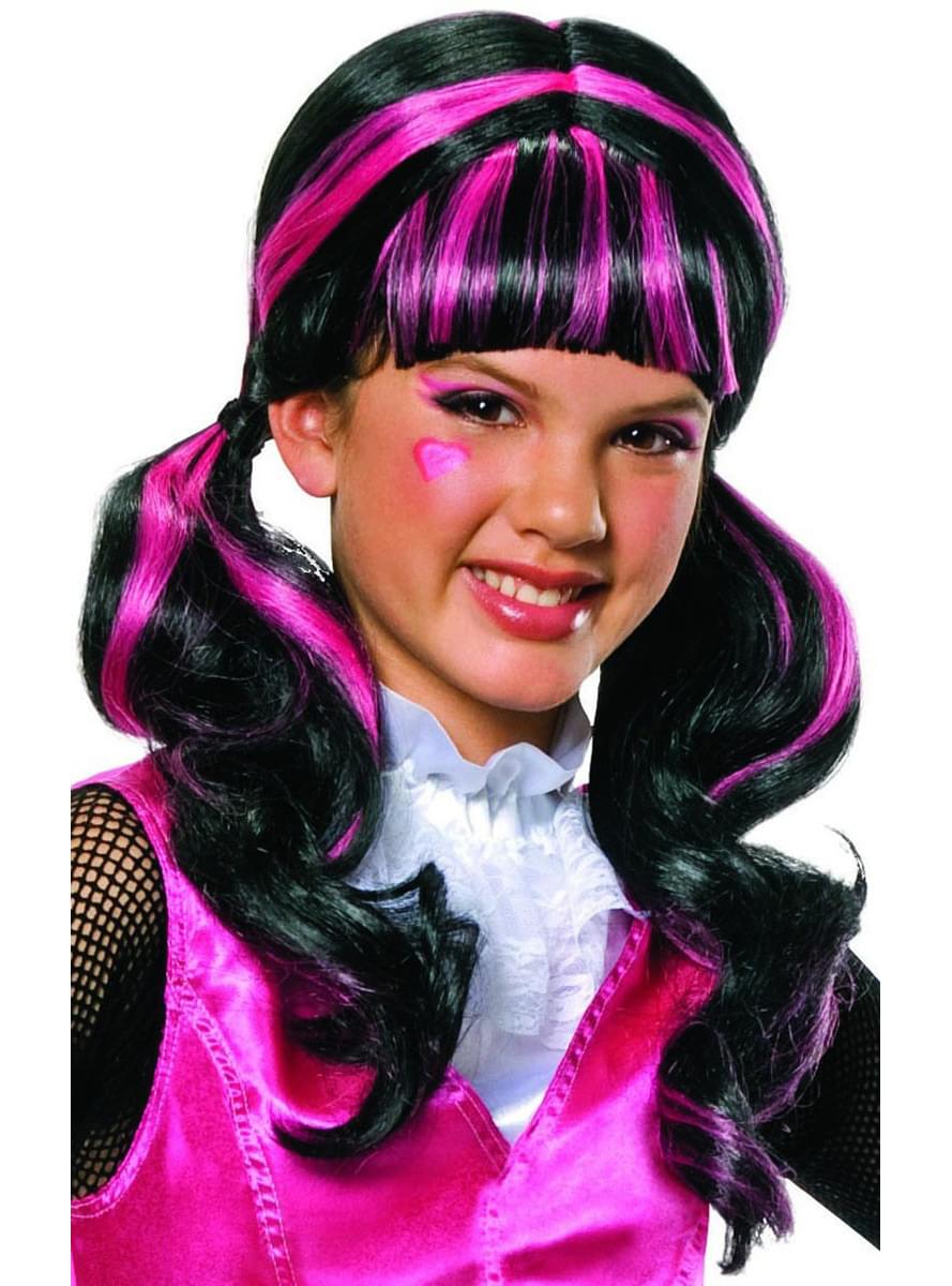 peruca de draculaura de