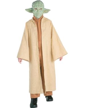 Disfraz de Yoda Deluxe para niño