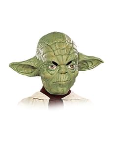 Yoda Vinyl 3/4 Mask (for child)