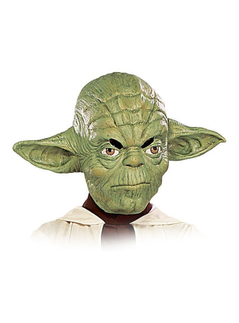 Yoda Vinyl 3/4 Maske (For Barn)