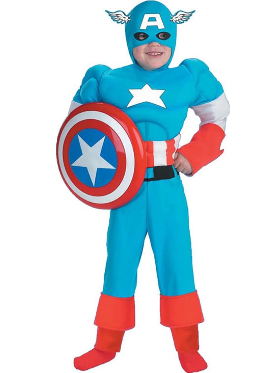 7-8 captain costume america years America Costume. Child Fast Muscly Captain delivery