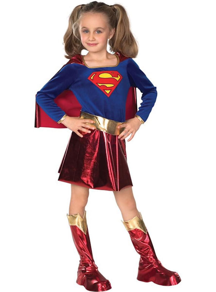Mädchenkostüm Supergirl Deluxe