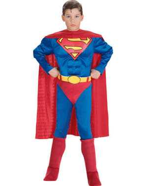 Disfraz de Superman musculoso niño
