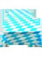 Nappe Oktoberfest bleue et blanche