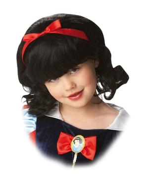 Perruque Blanche Neige fille