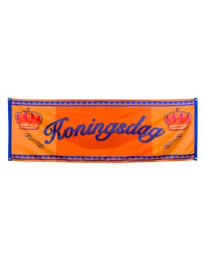 Плакат на Koningsdag Holland