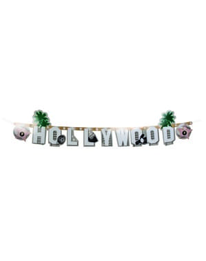 Banner na imprezę w stylu Hollywood