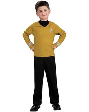 Detský kostým Zlatý kapitán Kirk Star Trek