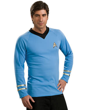 Fato de Star Trek Spock clássico azul