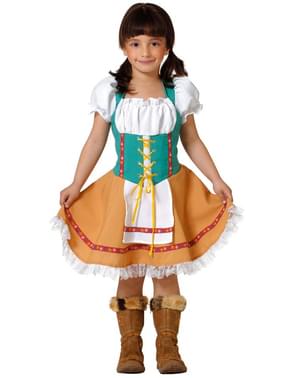 Disfraz de tirolesa niña