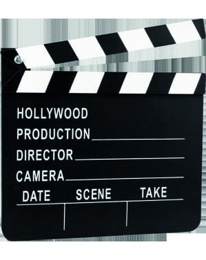Decoratief clapperboard voor filmfeest - Hollywood-feest