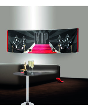 VIP party banner - Elegant Collection