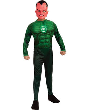 Muscular Green Lantern Siniestro Kids Costume