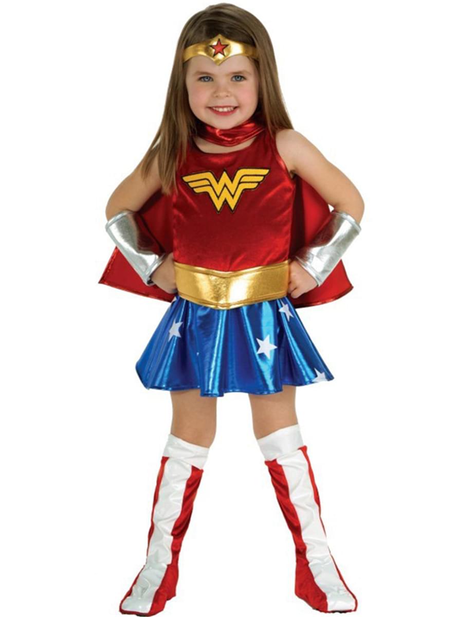 Costume Wonder Woman Deluxe Da Bambina I Più Divertenti Funidelia 
