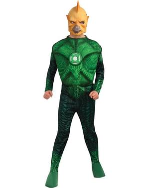Green Lantern muskuļu Tomar-Re bērnu kostīms
