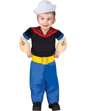 Popeye Kostyme (Barn)