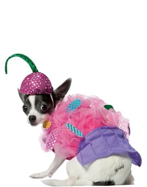 Costum de cupcake pentru cățel