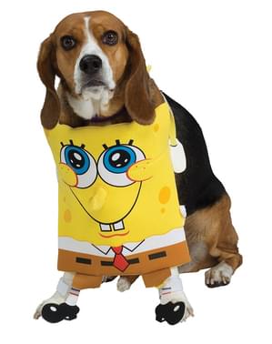 Svampbob Fyrkantdräkt till hund