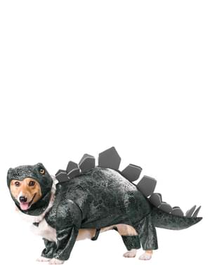 Kostum dinosaurus Stegosaurus untuk anjing