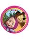 8 Masha and the Bear Plates (20 cm)