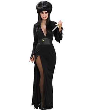 Karanlık Yetişkin Kostüm Deluxe Elvira Metresi