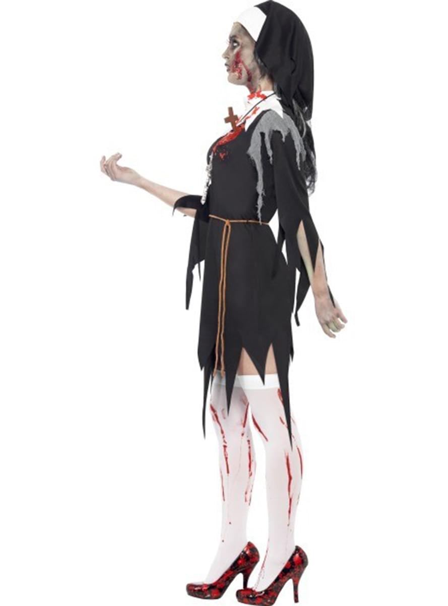 Zombie Nonne Kostüm