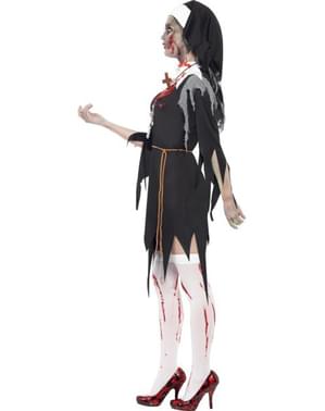 Costume da suora zombie