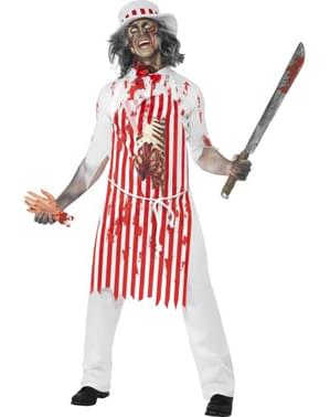 Zombie Butcher Costume Dewasa